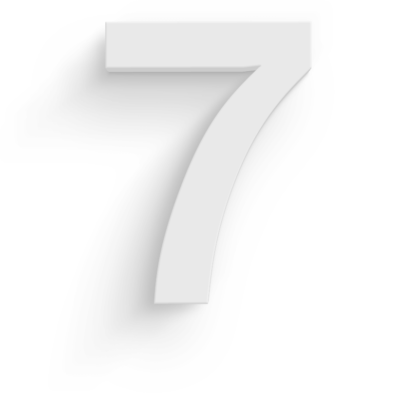 7つの徹底サポート